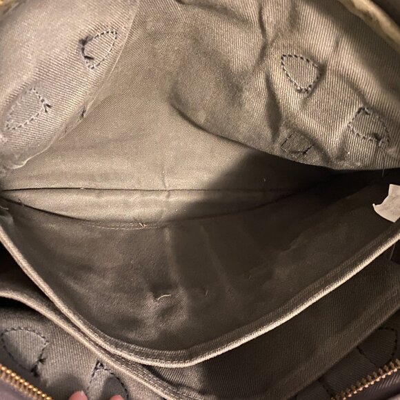 FILSON ORIGINAL BRIEFCASE GREEN WITH STRAP Classic Heritage style PREOWNED - Picture 10 of 16